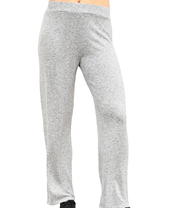 Elegant Style Solid Lounge Pant In Tin