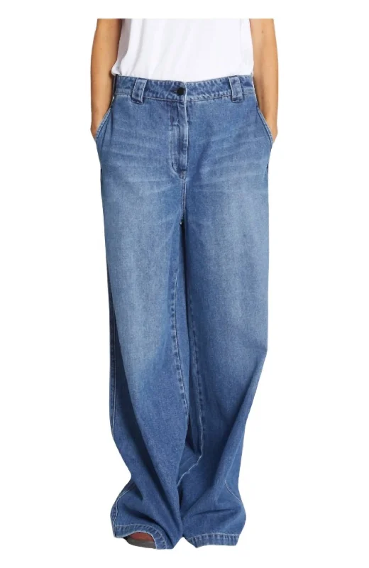 Fashion Forward Outfits Denim Pants In Blue