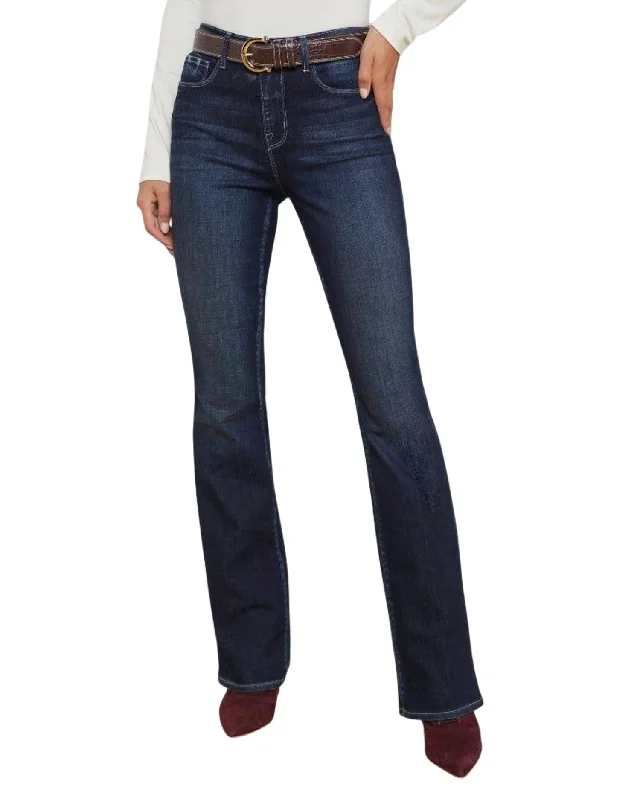 Elegant Contour Selma High Rise Jeans In Crest