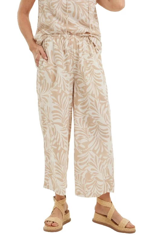 Trendy Styles Cotton Regatta Pant In Tidal Sand