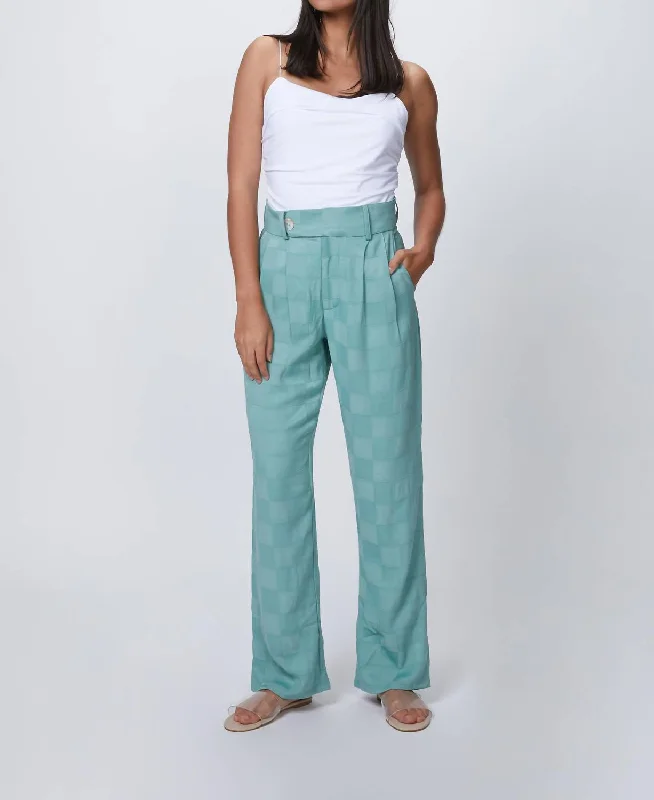 Wardrobe Refresh Bettina Trouser In Spirulina