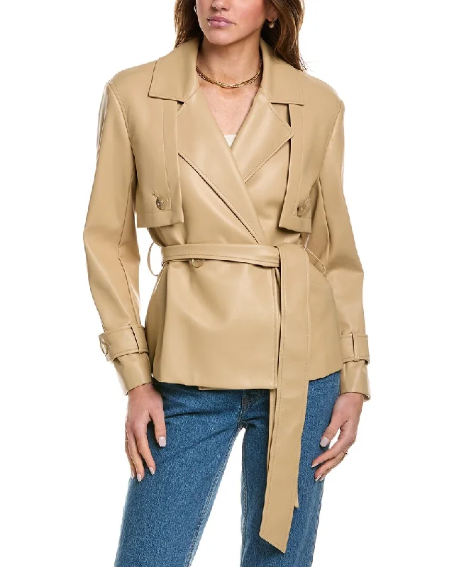 Huge Savings On Parisian Styles Anne Klein Belted Trench Jacket