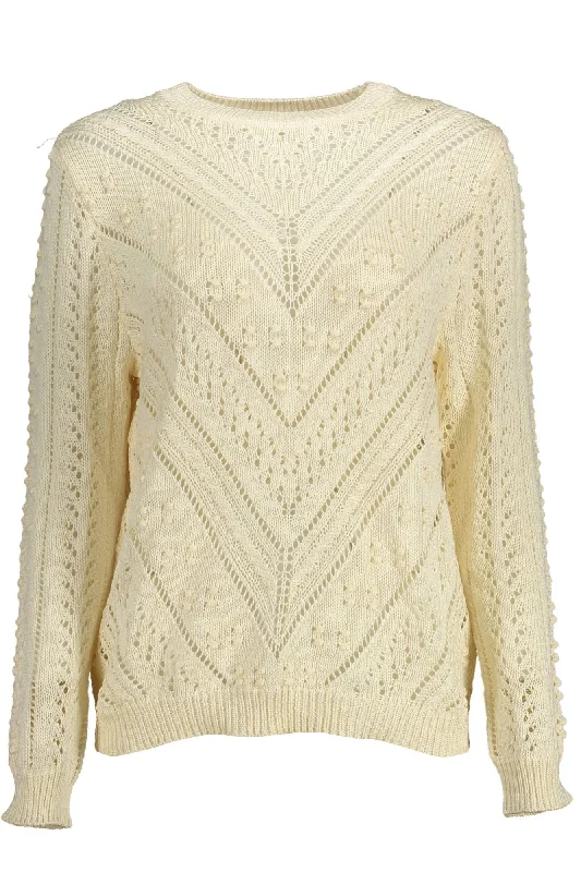 Daily Essentials Kocca Elegant Crew-Neck Embroide Women's Sweater