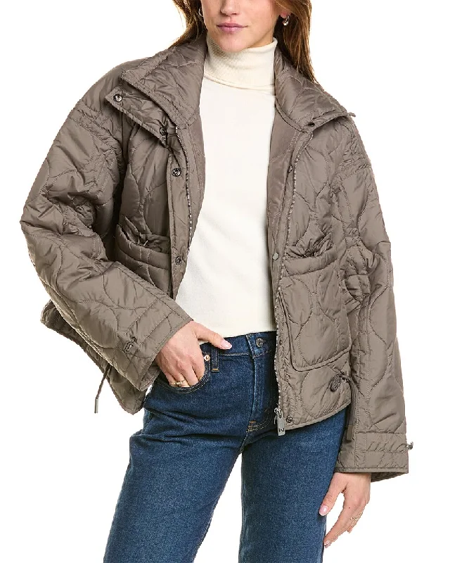 Chic Casual Style Noize June Short Puffer Jacket