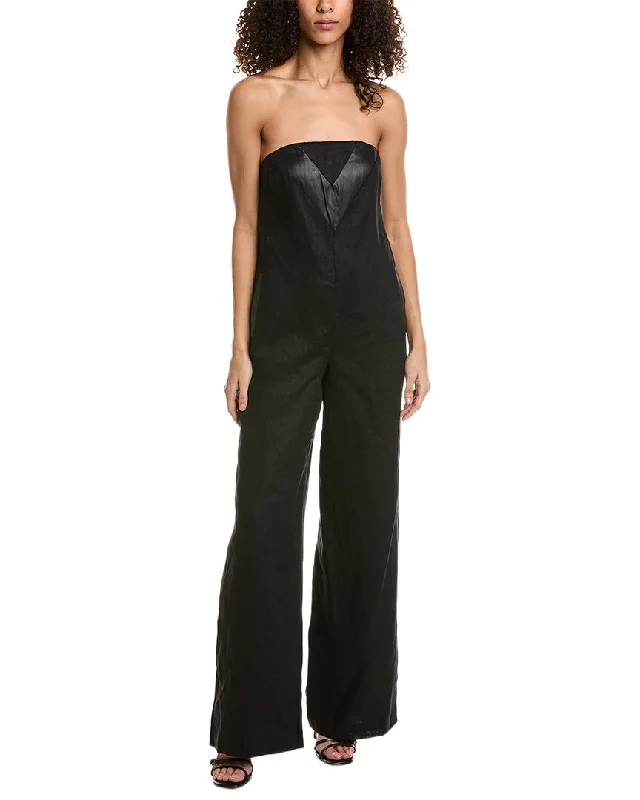 Chic Style STAUD Zelie Linen Jumpsuit