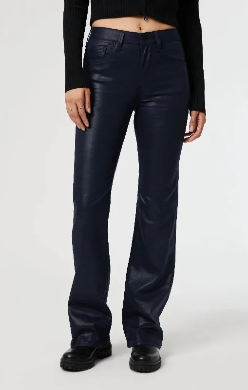 Fashionista Favorites Maria Flare Pants In Indigo Jeather