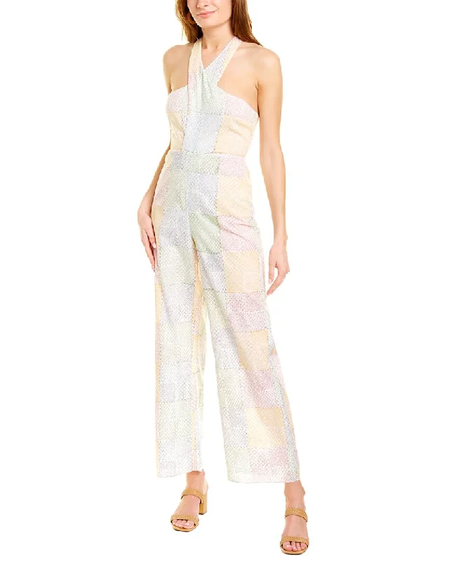 Trend Alert Ash & Eden Sarah Halter Neck Jumpsuit