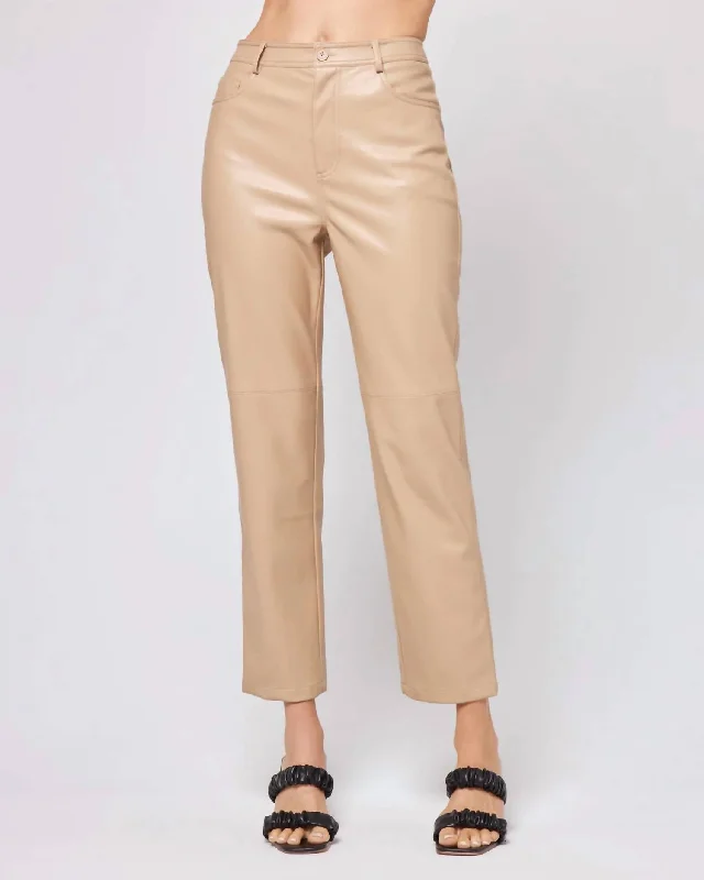 From Casual To Classy Quincey Pant In Latte