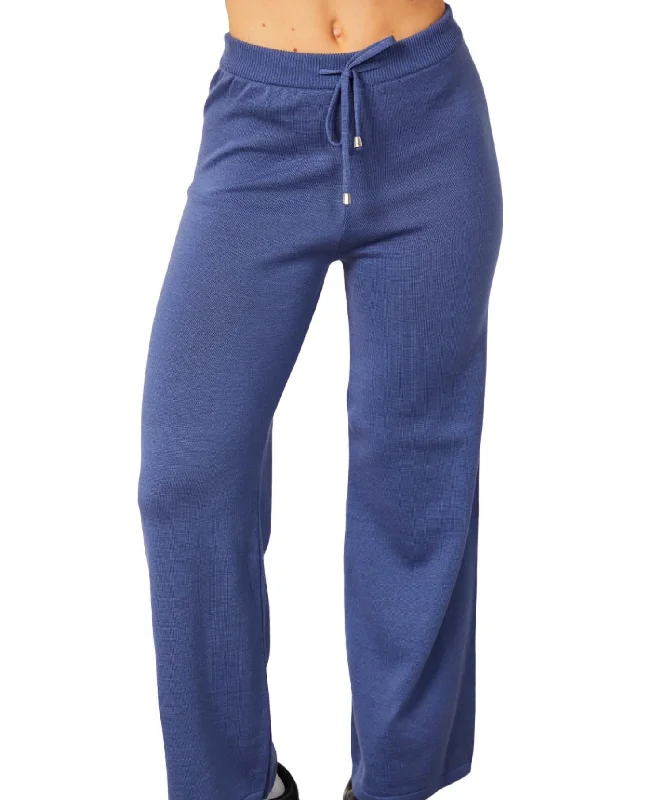 Fashion Forward Lounge Pant In Denim