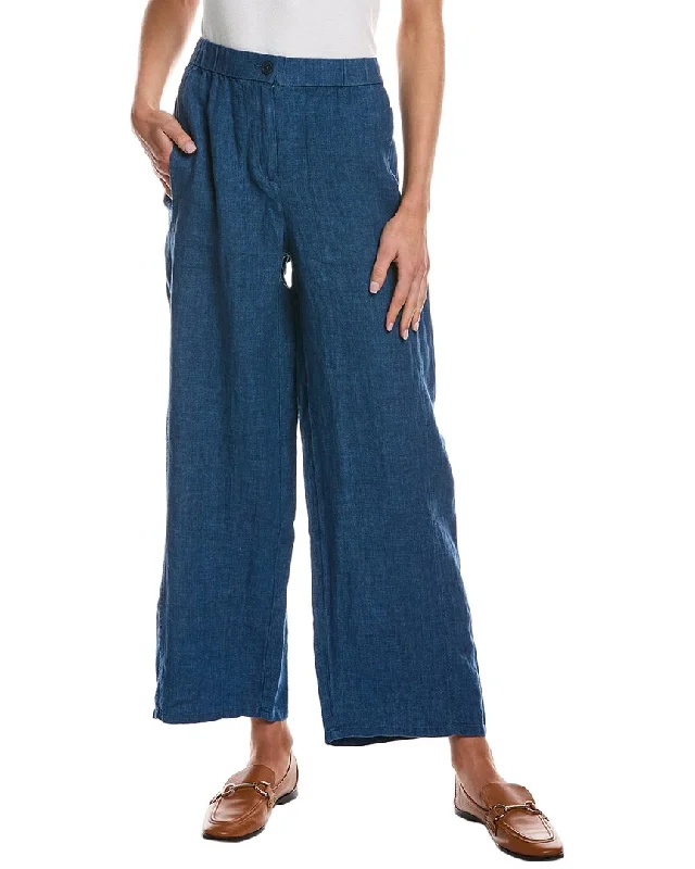 Budget Friendly Fashion EILEEN FISHER Linen Wide Leg Pant