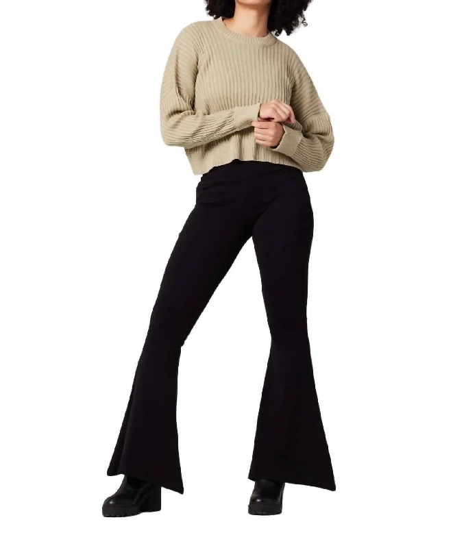 Season Transition Versatile Wear Clearance Estelle Pant In Black