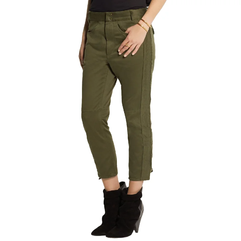 Chic And Comfortable Isabel Marant Jessie Khaki Cotton Pants