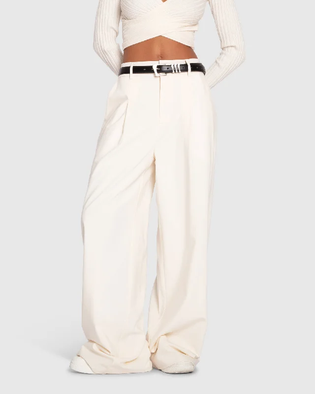 Versatile Outfits Ready for Your Love Wool Wide Leg Pant