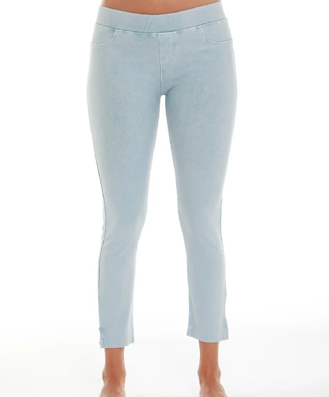 Anniversary Sale High Rise Capri In Denim