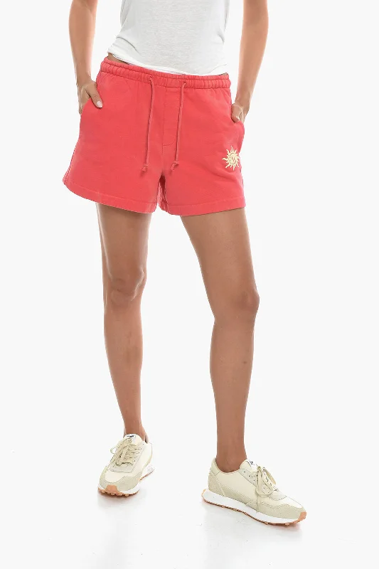 Boho - Chic Festival - Ready Style Holzweiler Organic Cotton MUSAN LOGOS Shorts with 2 Pockets