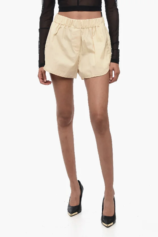 Effortless Comfort RAMAEL Cotton Shorts with Elastic Waistband