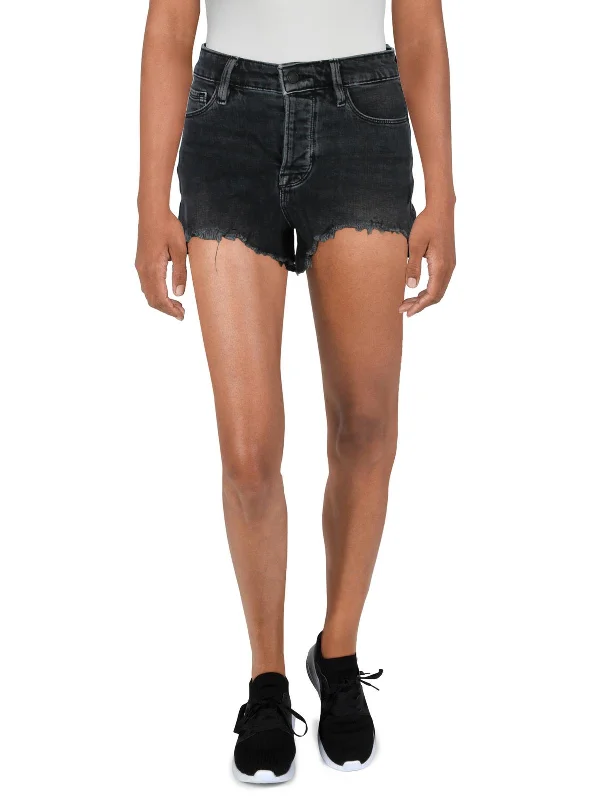 Season Sale Bombshell Womens Frayed Hem Short Cutoff Shorts