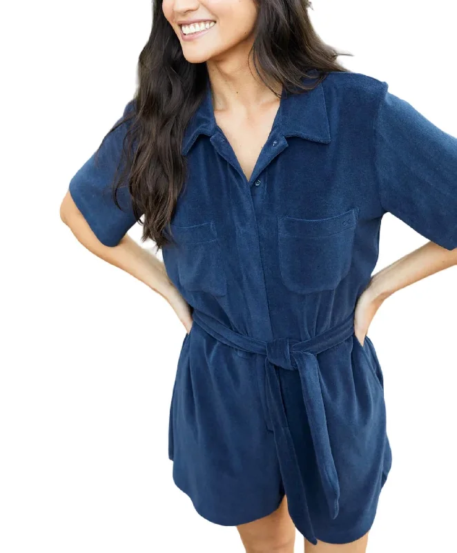 Athleisure Wear Promotion Rewind Romper In Night