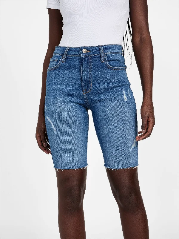 Limited Time Offers Keira High-Rise Bermuda Shorts