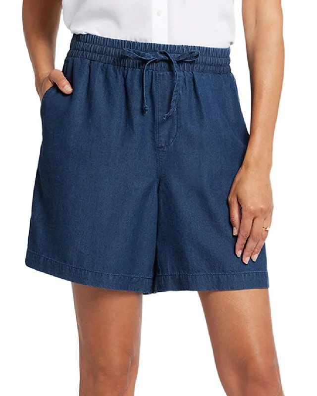 Season Sale NYDJ Jayne Indigo Ocean Short