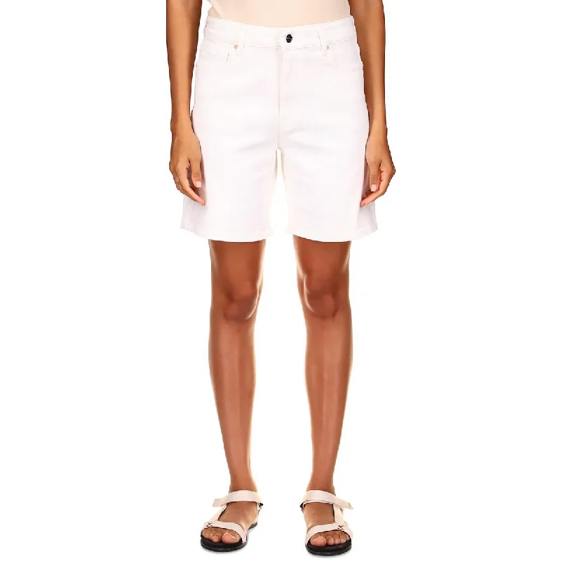 Flash Sale, Don't Miss Womens Denim Boy Cut Bermuda Shorts