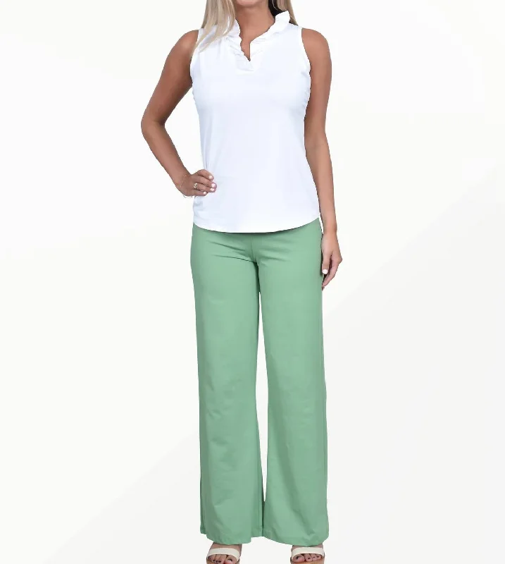 Vibrant Styles Bellamy Pants In Kiwi