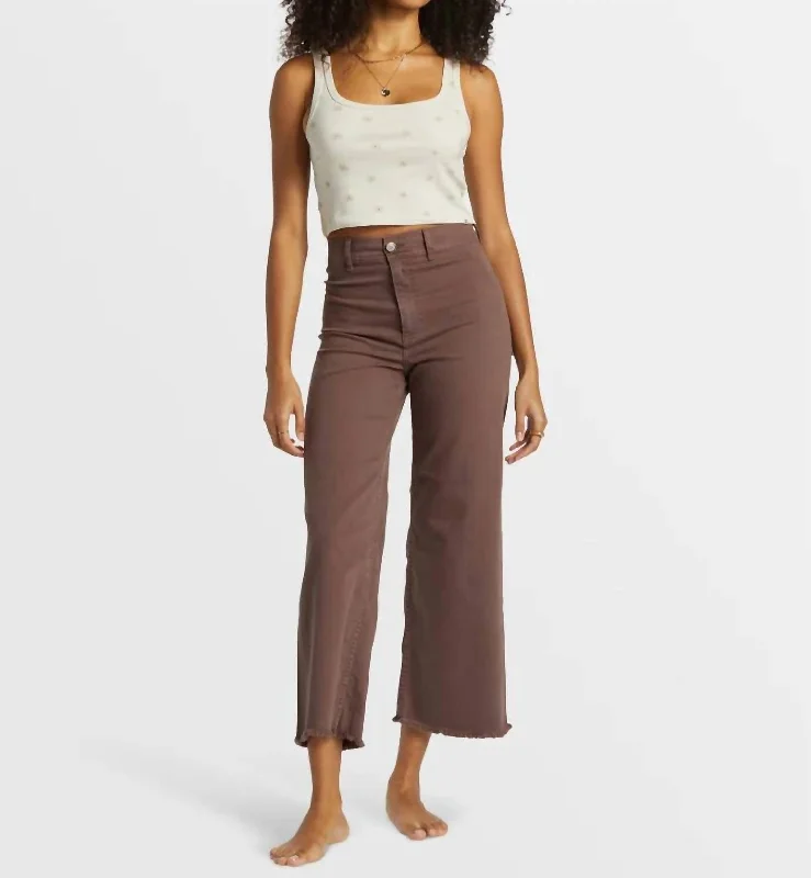 Wardrobe Upgrade Free Fall High-Waist Pant In Kona