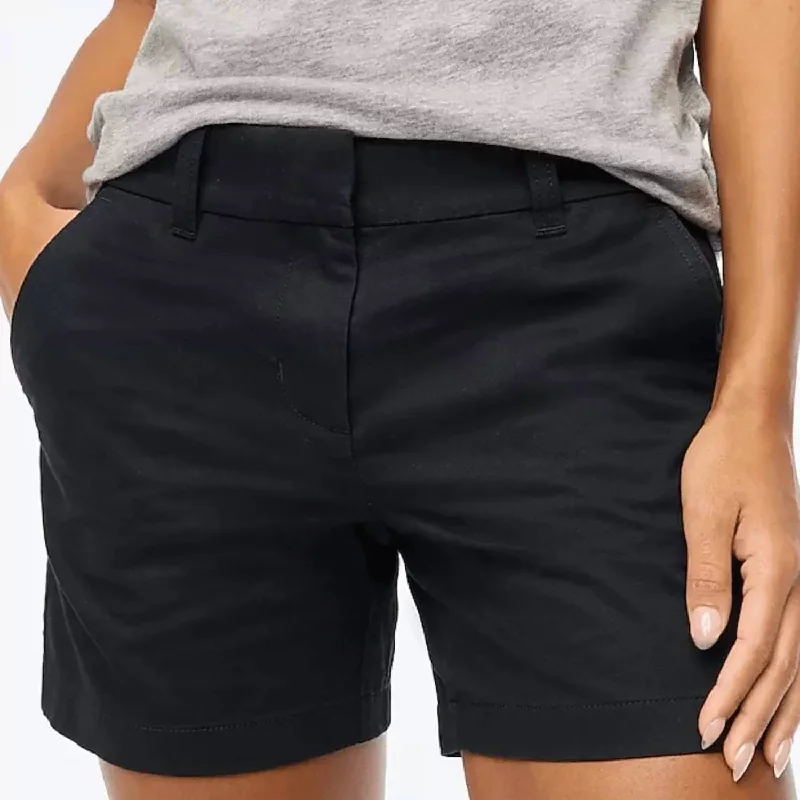 Seasonal Sale 5" Classic Chino Short In Black