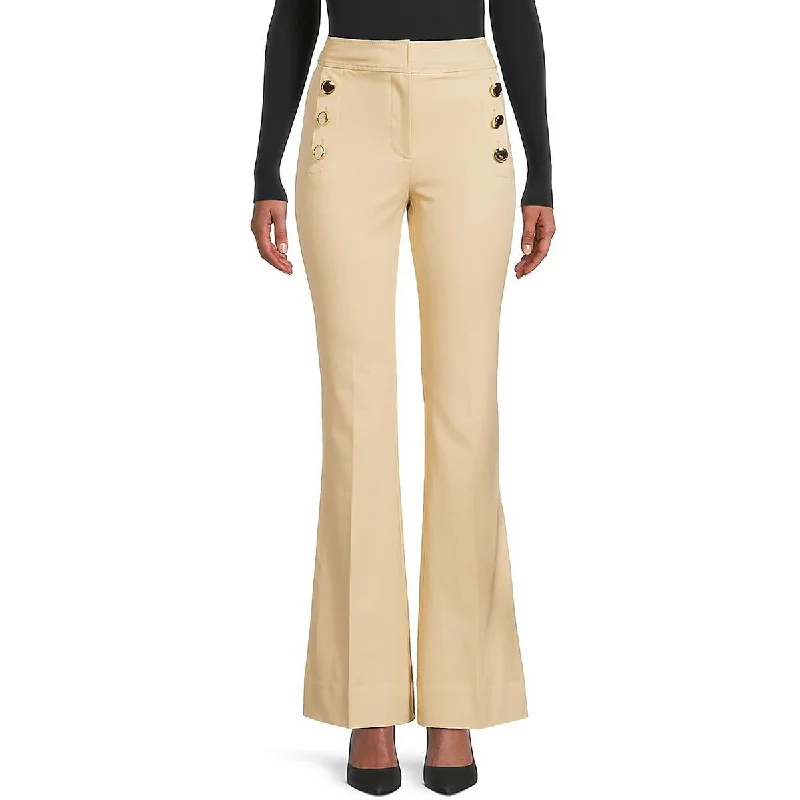 End of Season Sale Robyn Womens Embellished Cotton Stretch Trouser Pants