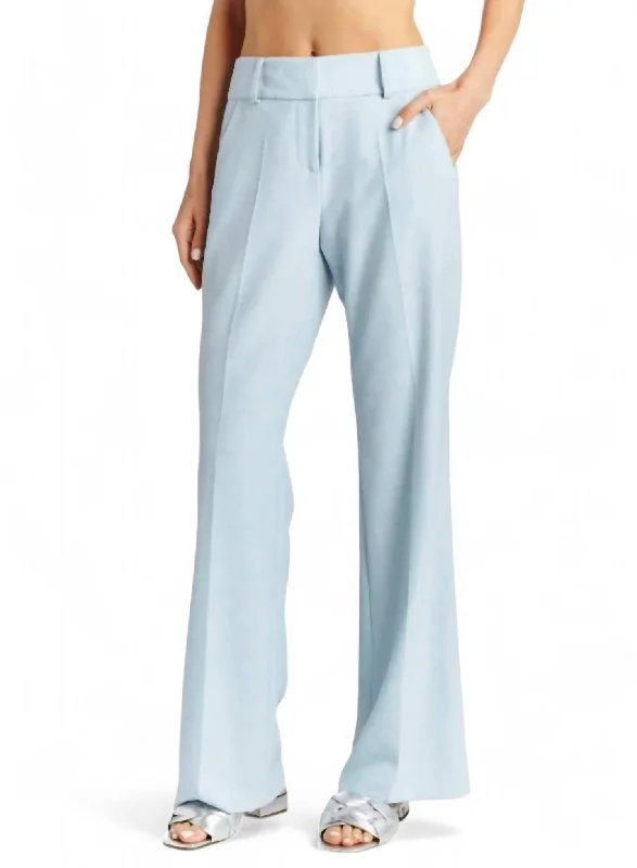 Premium Fabrics Juliette Pants In Sky Blue