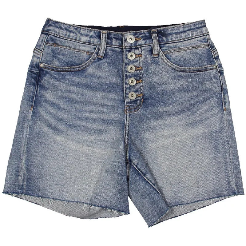 Spring Fling Sale Womens Denim Tummy Slimming Cutoff Shorts