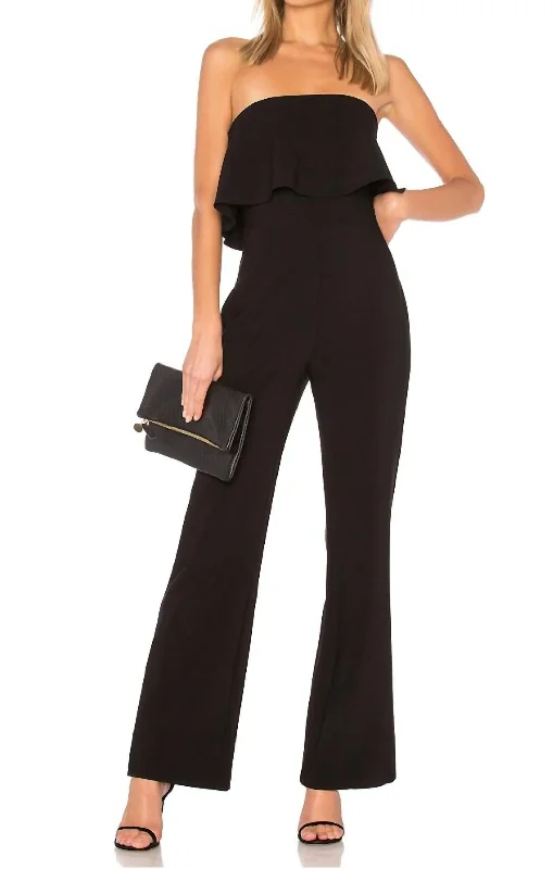 Style Without Limits Driggs Jumpsuit In Black