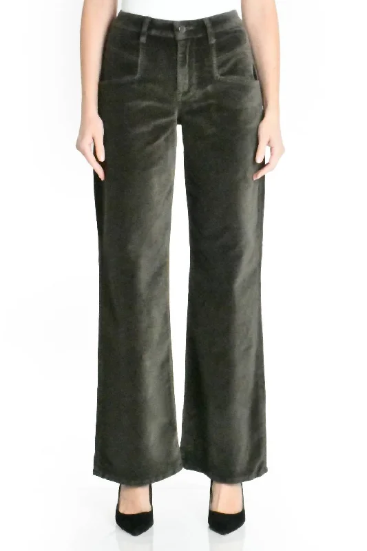 Fashion-Forward Defazio Pant In Deep Sage