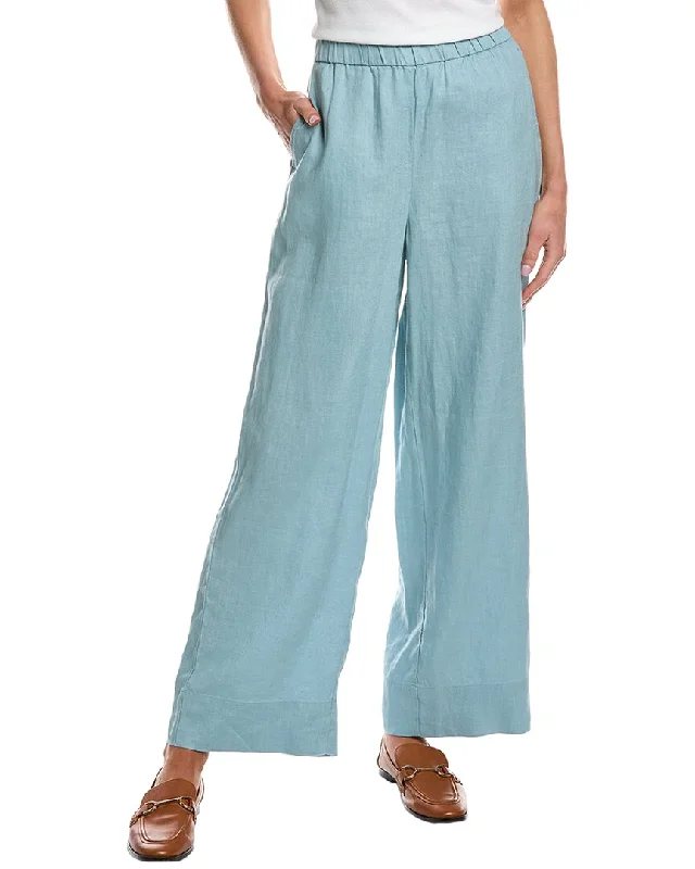 Trend Alert EILEEN FISHER Linen Wide Leg Pant