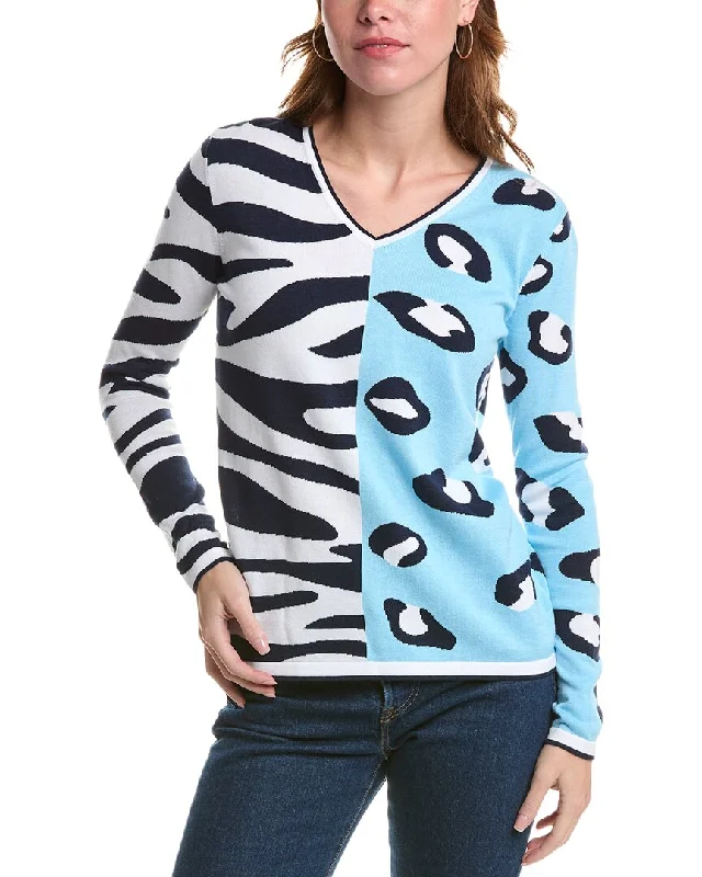 Athleisure Wear Promotion Edinburgh Knitwear Anita Animal Sweater