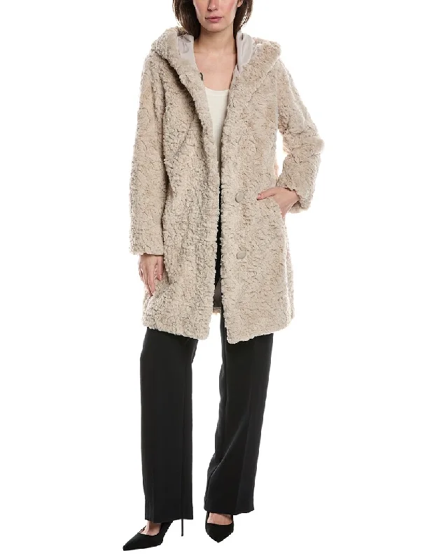 Fashion Essentials Joseph Ribkoff Hooded Coat