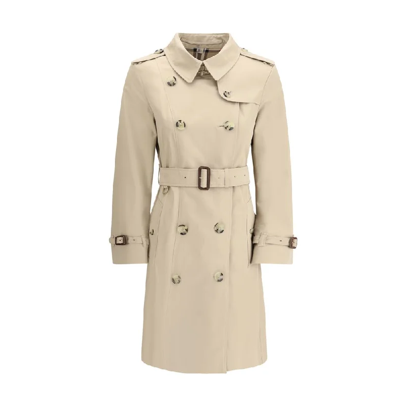 Stylish Savings Burberry Breasted Trench Women's Jacket