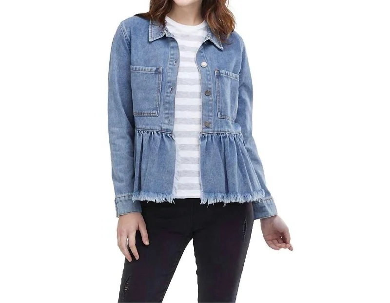 Inspired By You, Designed For You Banks Denim Jacket In Blue