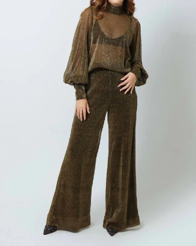 Mega Sale Diane Pants In Gold