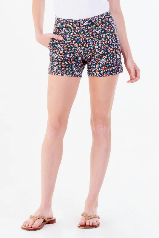 Hot Trends North Hampton High Rise Shorts In Summer Ditsy