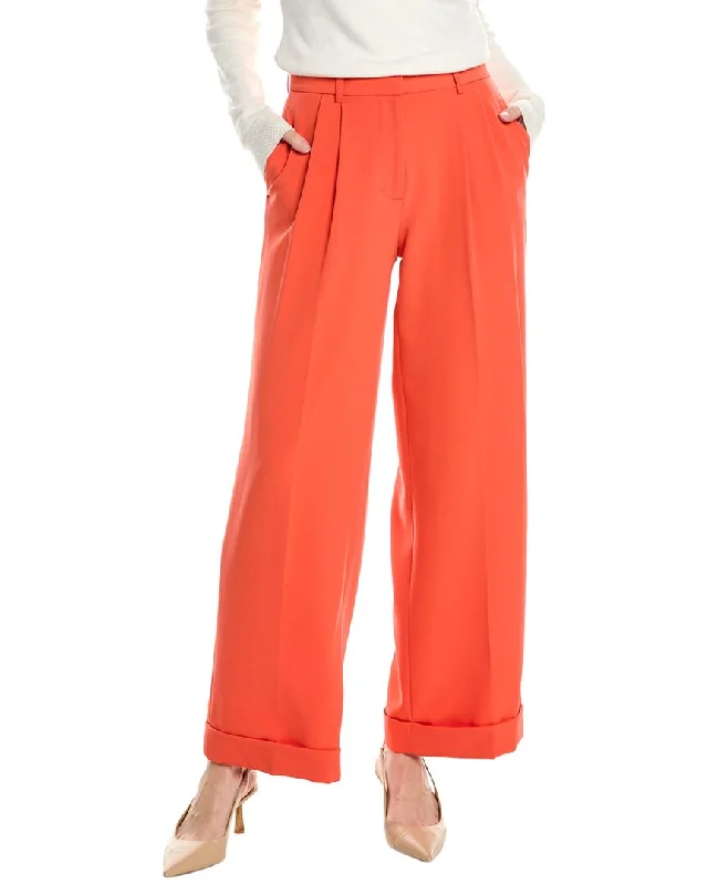 Fashion For Every Occasion Elie Tahari Pleated Cuffed Pant