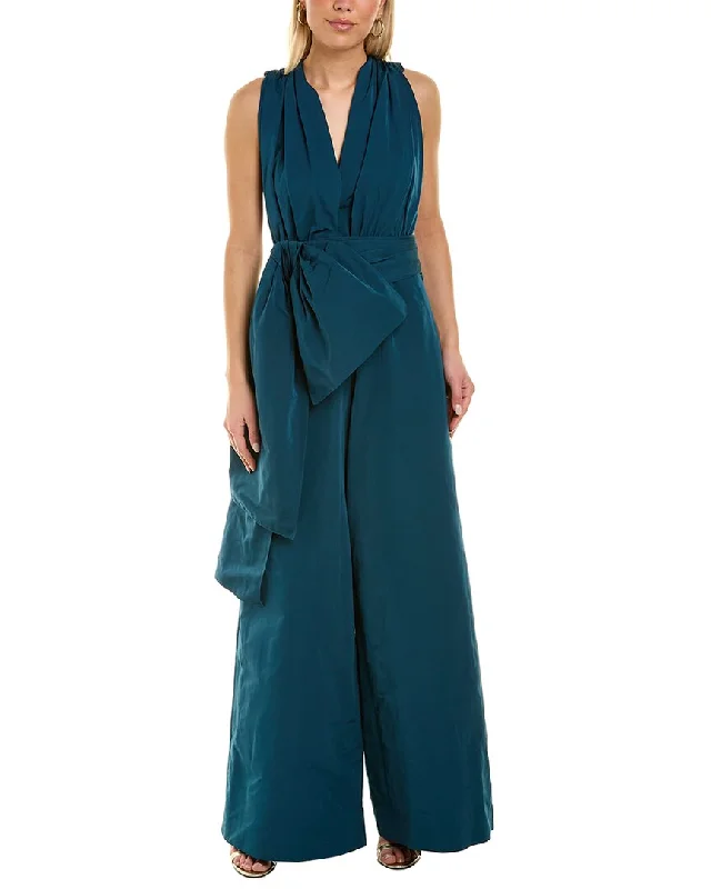 Exclusive Sale Oscar de la Renta Wide Leg Jumpsuit