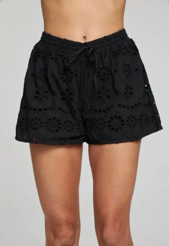 Budget-Friendly Fashion Paseo Shorts In Black Onyx