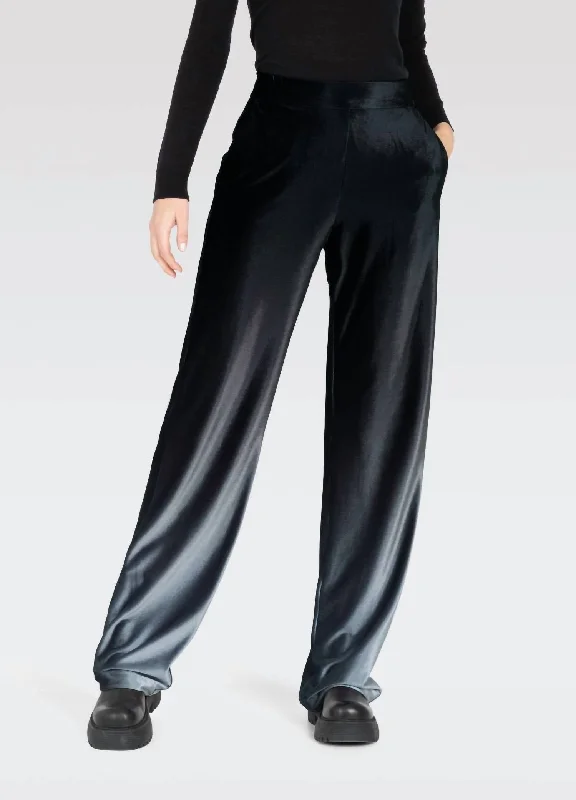 Great Deals On Ethnic Cultural Wear Chiara Velvet Pants In Ombre