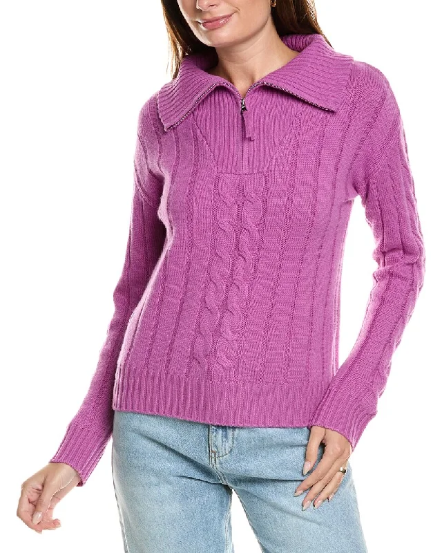 Fashion Forward Style Kier+J Wool & Cashmere-Blend Pullover