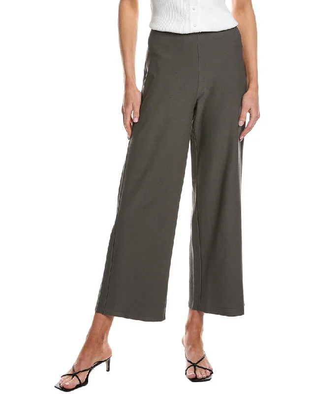 Chic Styles EILEEN FISHER WIDE ANKLE PANT