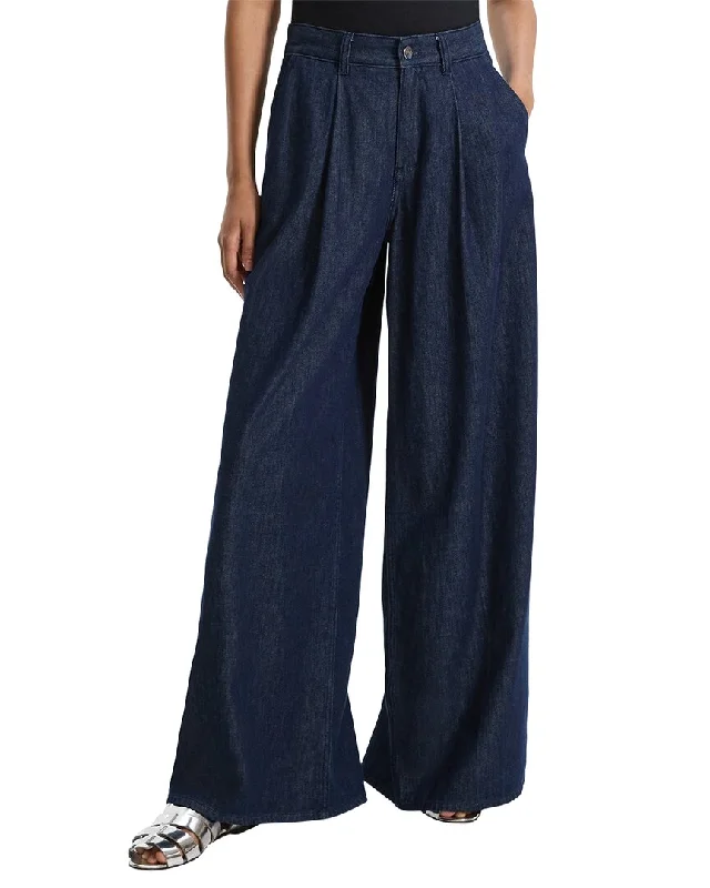 Wardrobe Refresh Theory Pleated Wide Leg Pant