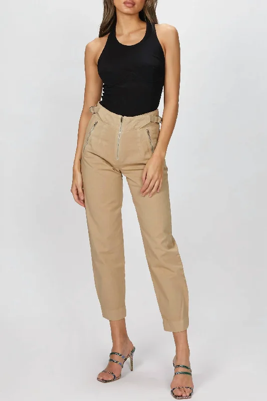 Fashion Deal Gilles Pant In Khaki