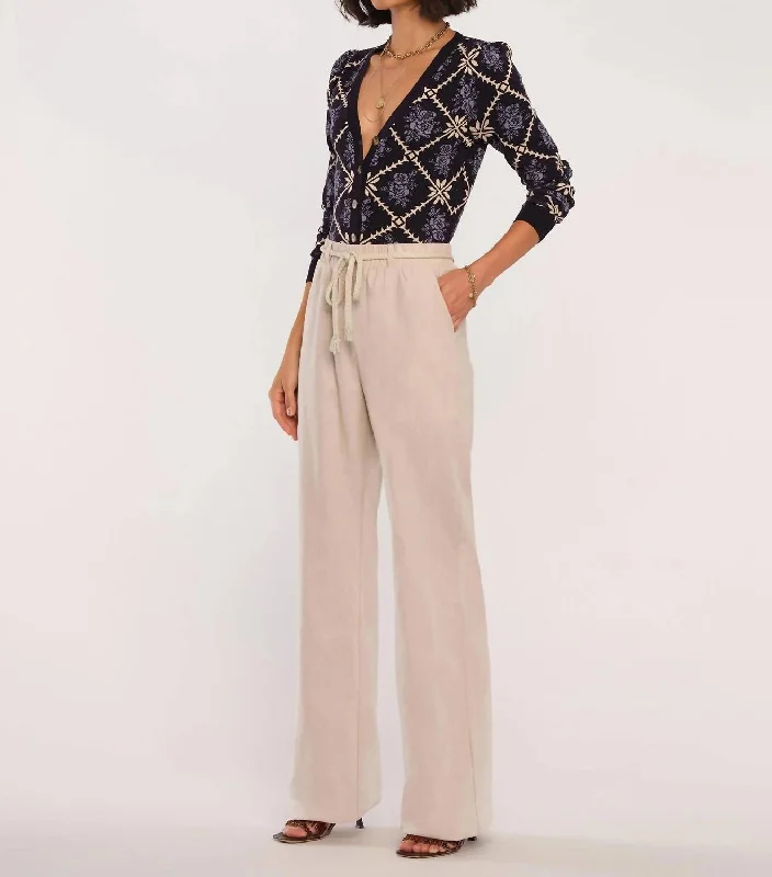 Fashionista Favorites Niantic Pants In Stone