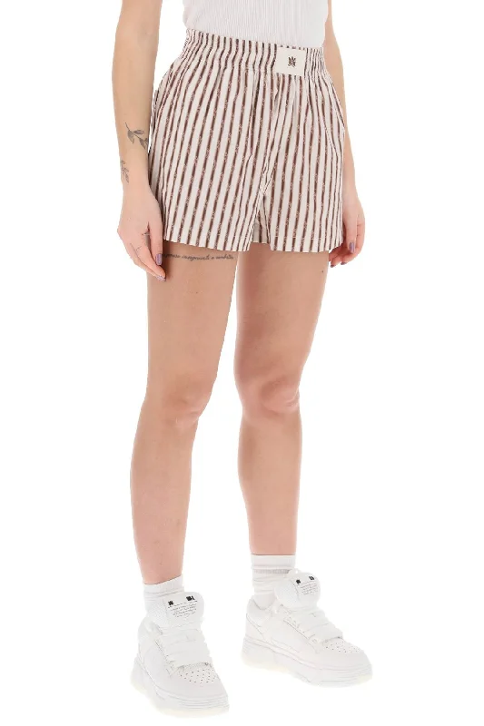 Wardrobe Update Amiri Striped Pajama Shorts